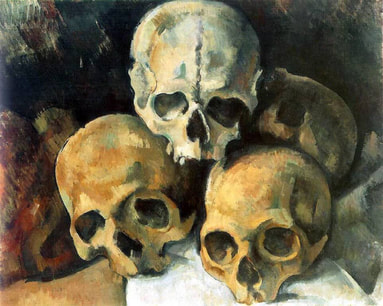 Pyramid of Skulls, Paul Cézanne, 1901